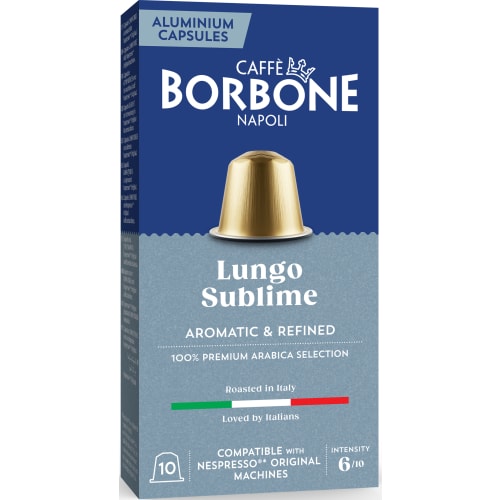 Borbone Lungo Sublime 100% Arabica 10p Kaffekapslar