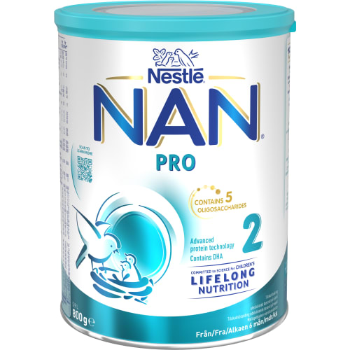 Nan Pro 2 Tillskottsnäring Från 6 Månader