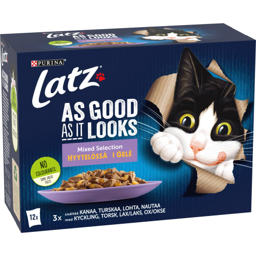Mixed Selectio Gelé Kattmat Våt 12-pack