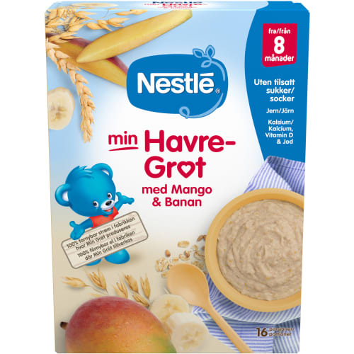Havregröt Mango Banan Från 8 Månader