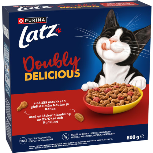 Oxe Kyckling Doubly Delicious Kattfoder
