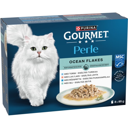 Multi Flakes Gourmet Perle Kattmat Våt