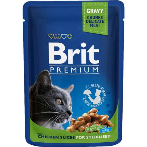 Chicken Slices For Sterilized Kattmat i Sås