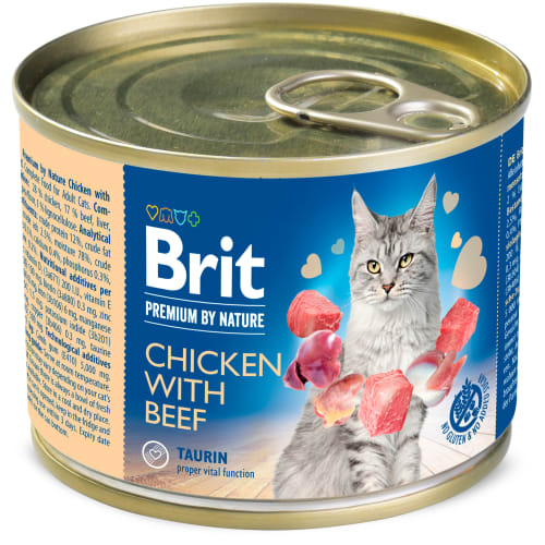 Chicken Beef Kyckling & Biff Kattmat Våt