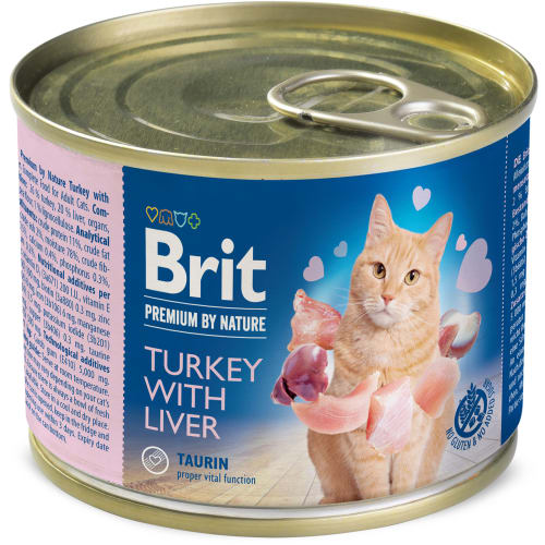 Turkey Liver Kalkon & Lever Kattmat Våt