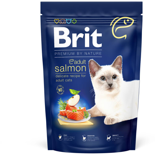 Salmon Adult Sterilized Kattmat Torr