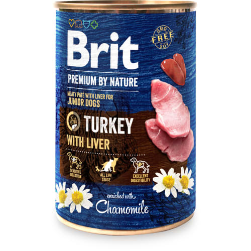 Turkey Liver Kalkon Lever Hundmat Våt