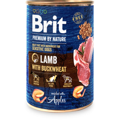 Lamb Buckwheat Våtfoder Hundmat Våt