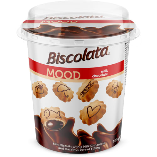 Biscolata Moodkex med Mjölkchokladfyllning