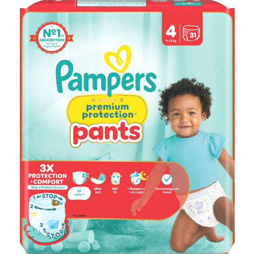 Premium 4 Protec Pants 9-15kg Byxblöjor