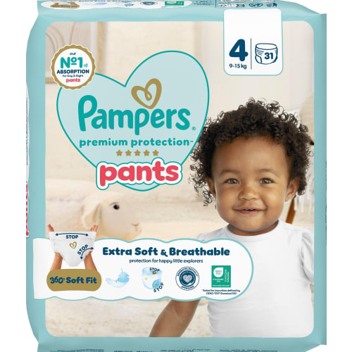 Premium 4 Protec Pants 9-15kg Byxblöjor