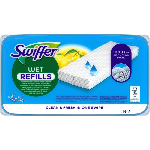 Wet Refills Golvmopp Våt Citron