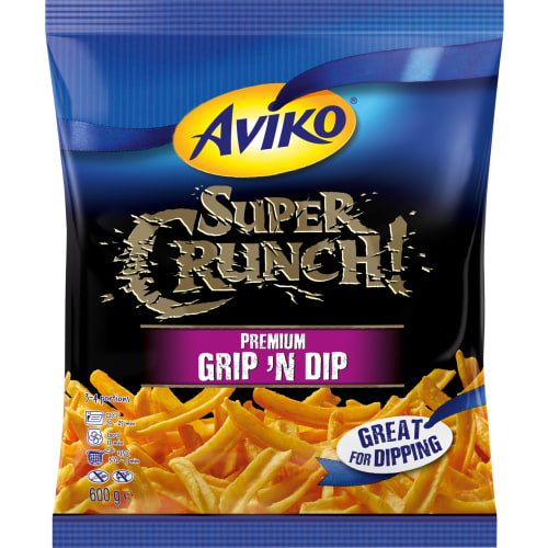 Grip 'n Dip Super Crunch Fryst