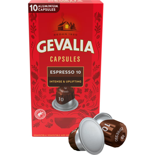 Espresso 10 Kaffekapslar