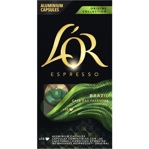 Brazil Espresso Aluminium Capsules