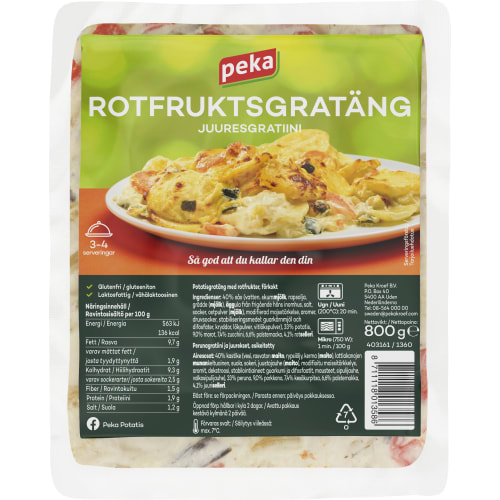 Rotfrukts Gratäng