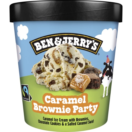 Caramel Brownie Party Glass
