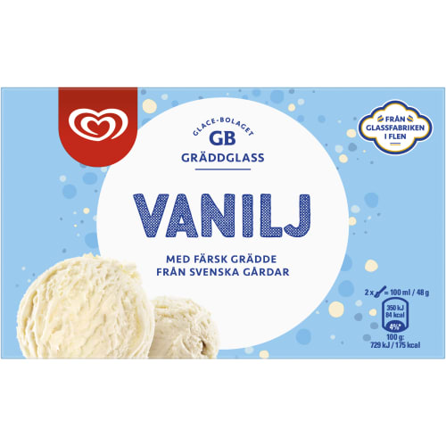 Vanilj Gräddglass