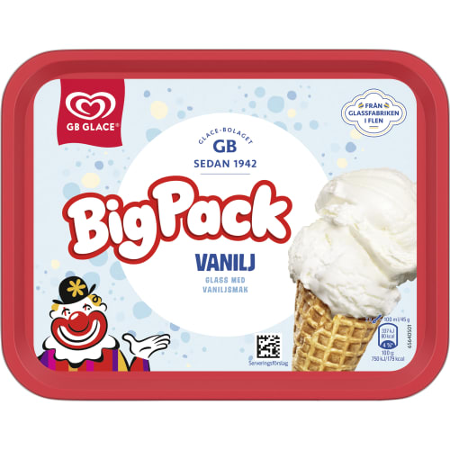 Vanilj Big Pack Glass