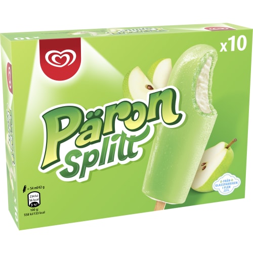 Päronsplitt Flerpack Glass