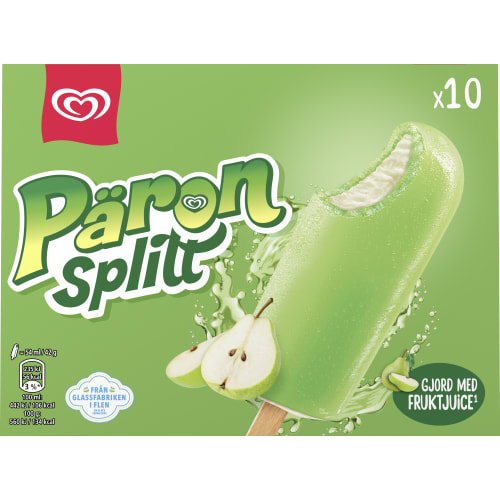 Päronsplitt 10-p GB Glace