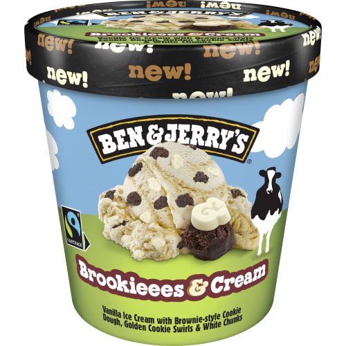 Brookies Cream Glass
