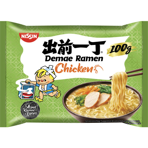 Demae Ramen Kyckling Nudlar