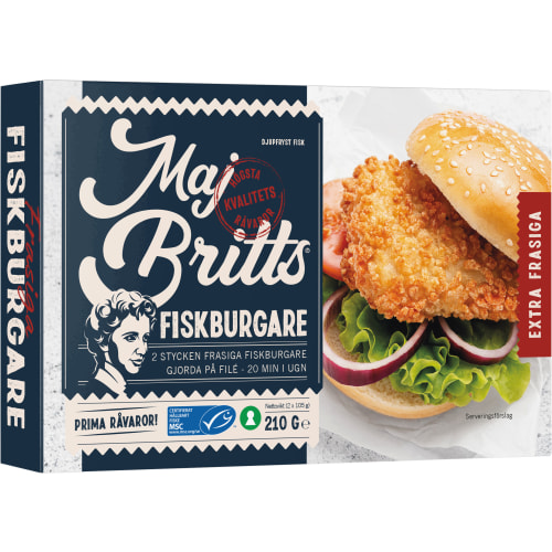 Frasig Fiskburgare 2pack