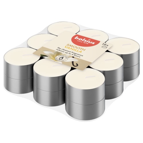Bolsius Värmeljus 4h Vanilla True Scents