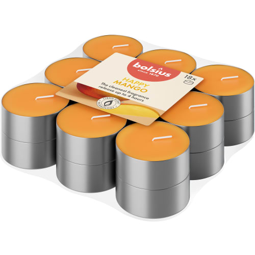 Bolsius Värmeljus 4h Mango True Scents