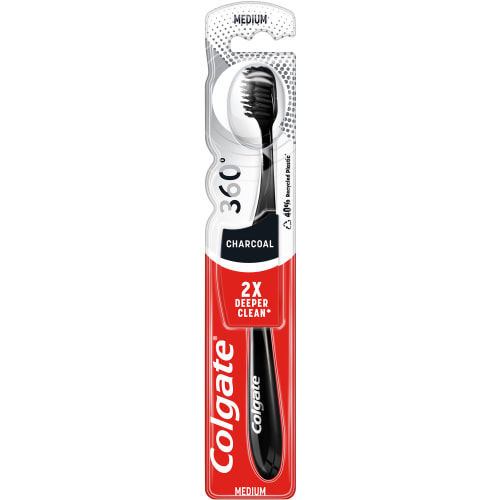 Charcoal 360 Medium Tandborste