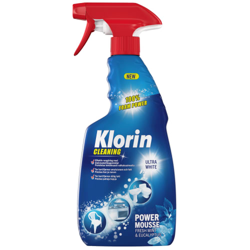 Klorin Power Mousse Klorin Spray Rengöring