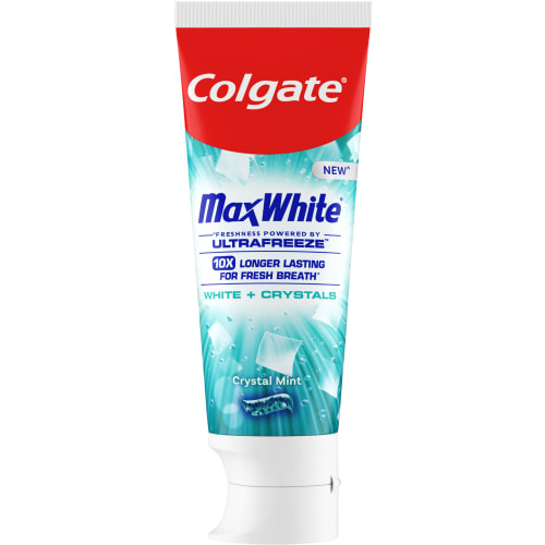 Max White White Crystals Tandkräm