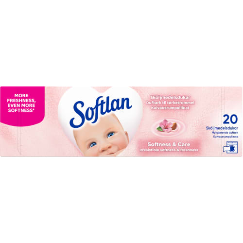 Softness&care Sköljmedelsduk