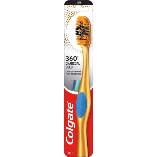 Gold Soft 360 Charcoal Tandborste