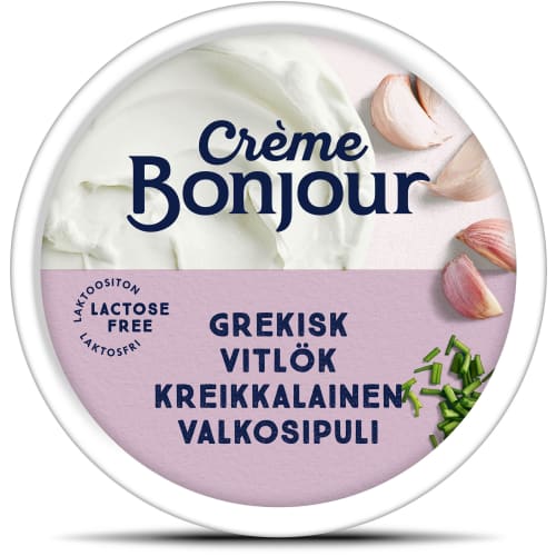 Grekisk Vitlök Färskost
