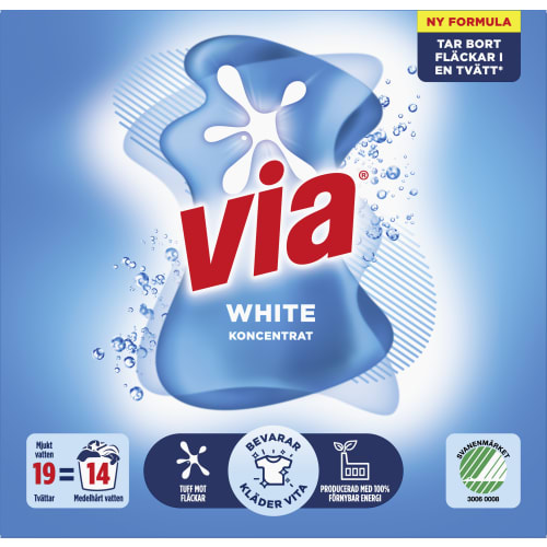 White Koncentrat Tvättmedel