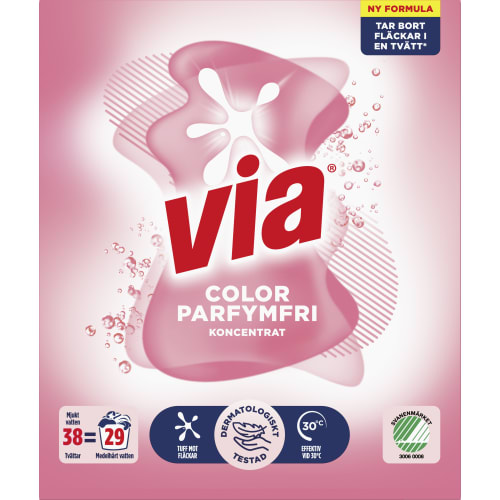 Color Parfymfri Tvättmedel Pulver