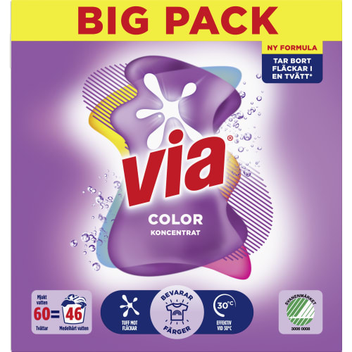 Color Koncentrat Tvättmedel Pulver