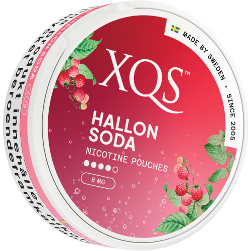 Xqs Hallonsoda Tobaksfritt Snus