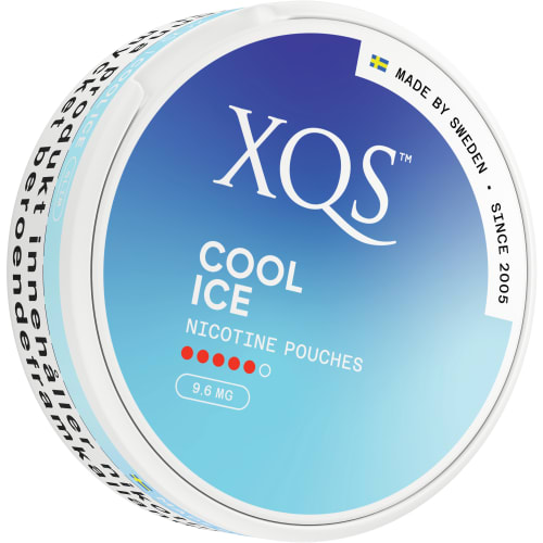 Xqs Cool Ice X-str Tobaksfritt Snus