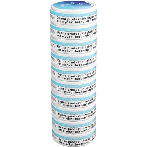 Xqs Cool Ice X-str Tobaksfritt Snus