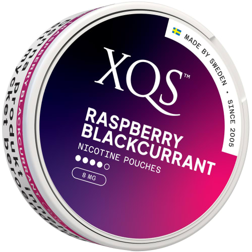 Xqs Rasberry Black Curra Tobaksfritt Snus