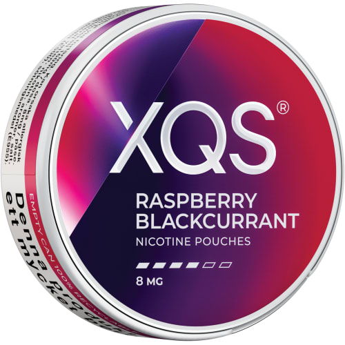 Xqs Rasberry Black Curra Tobaksfritt Snus