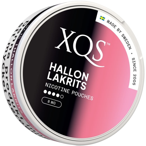 Xqs Hallon Lakrits Tobaksfritt Snus