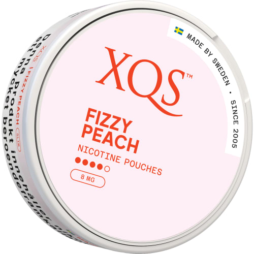 Xqs Fizzy Peach Tobaksfritt Snus