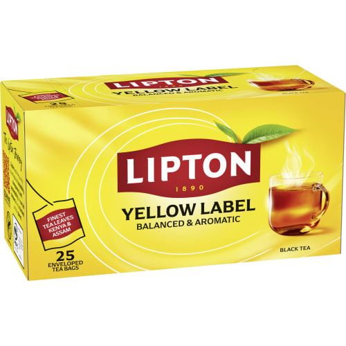Yellow Label Svart Te