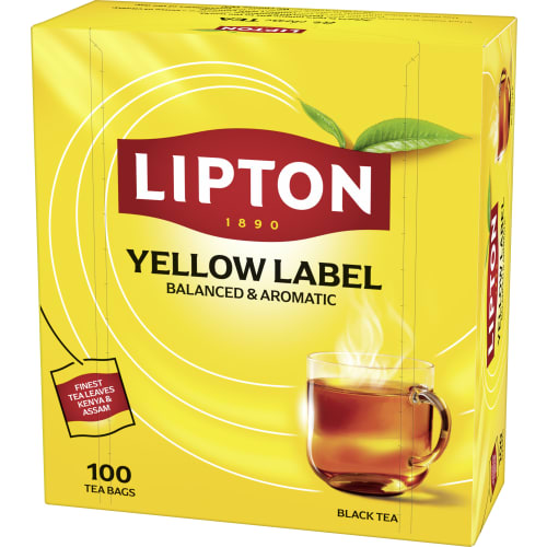 Yellow Label Svart Te