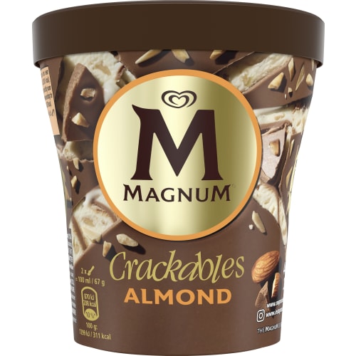 Almond Crackable Glass