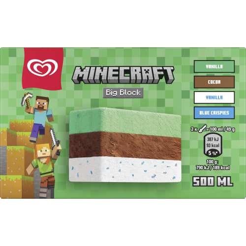 Minecraft Big Block Glass